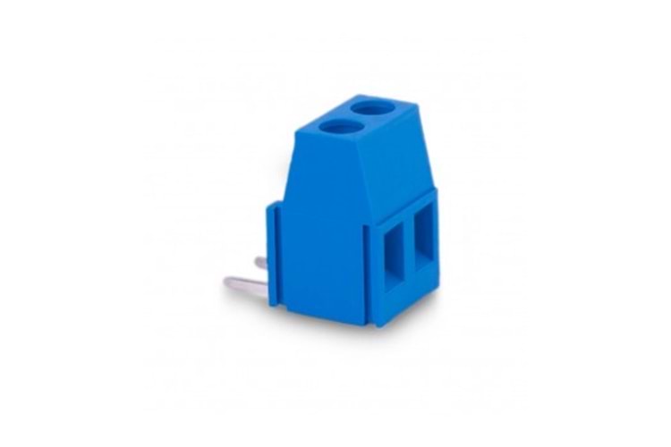 KLM 2P 5.08MM (MODÜLER BASKILI) BLUE THT