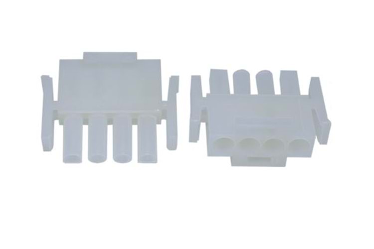 CONN 4P 6.35MM 180C LOCKER WITHOUT HOLE FEMALE THT