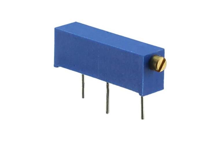 TRIMPOT CERMET MULTI TURN SIDE ADJ 500K 0.5W THT
