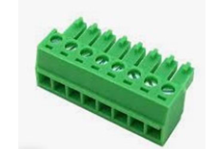 TERM 9P 3.81mm GREEN FEMALE