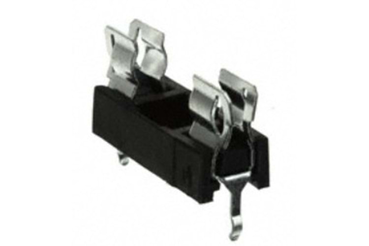 FUSE BLOCK CARTRIDGE 250V 6.3A 5x20mm THT