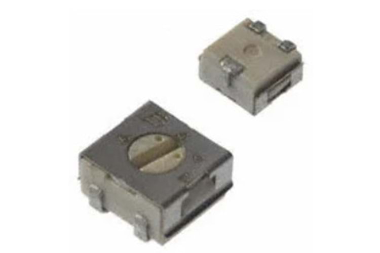 TRIMMER 500KOHM 0.25W J LEAD TOP SMD