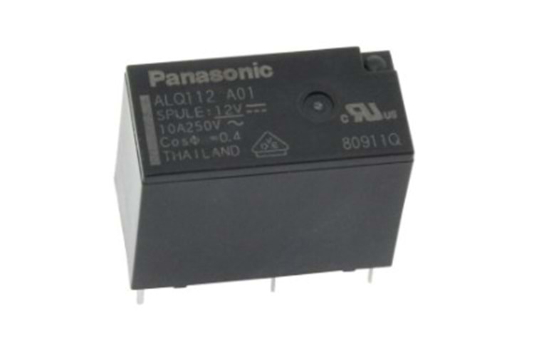 RELAY POWER 10A 12V 5P 1FormC THT