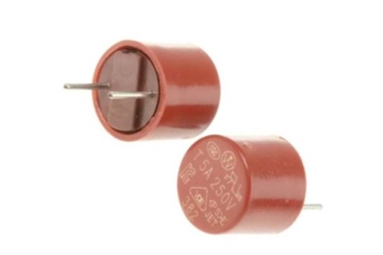 FUSE 2.5A 250V CAP TYPE THT