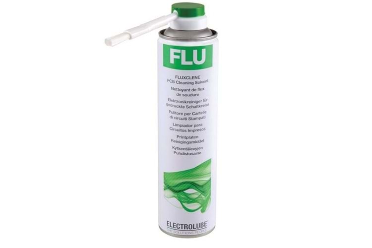 ELECTROLUBE FLU400DB SPREY TEMİZLEME KİMYASALI (FIRÇALI)