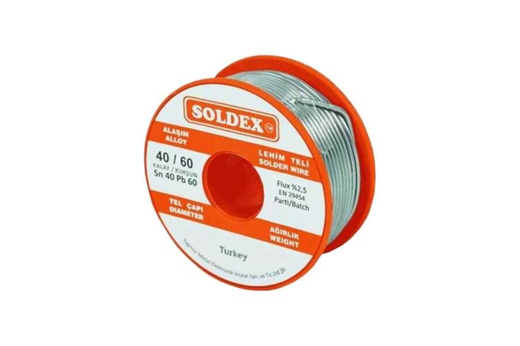 SN40 PB60 KURŞUNLU LEHİM TELİ 3.00MM (300G)
