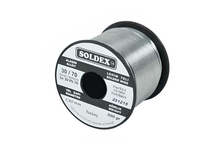 SN30 PB70 KURŞUNLU LEHİM TELİ 1.20MM (500G)