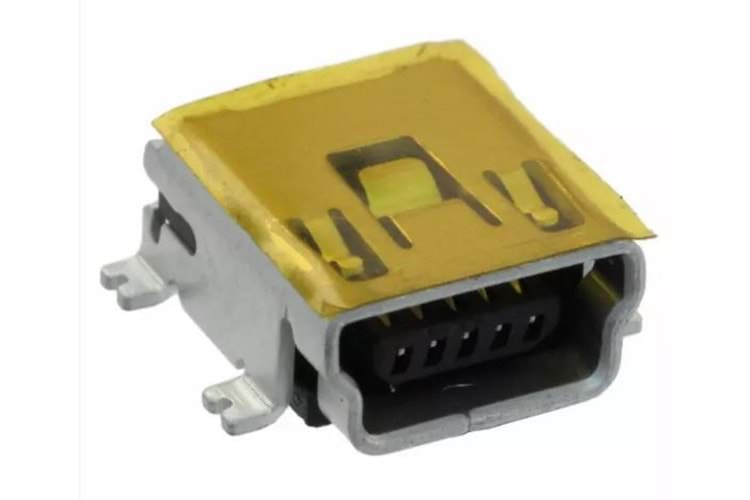 USB CONN -M26FTR USB MINI B R/A SMD