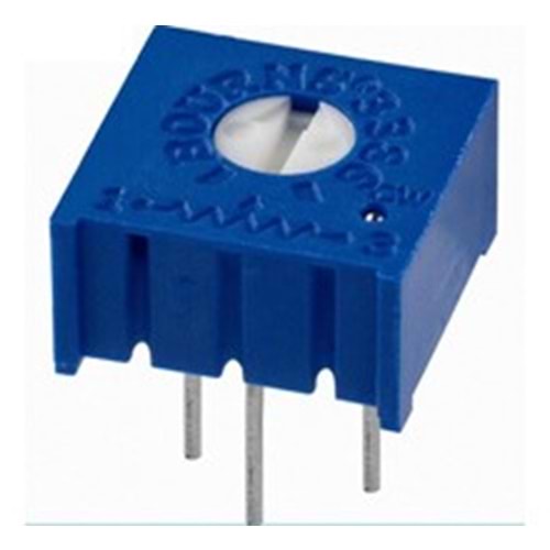 TRIMPOT CERMET SINGLE TURN VER.ADJ.10K(63M) HONGX THT