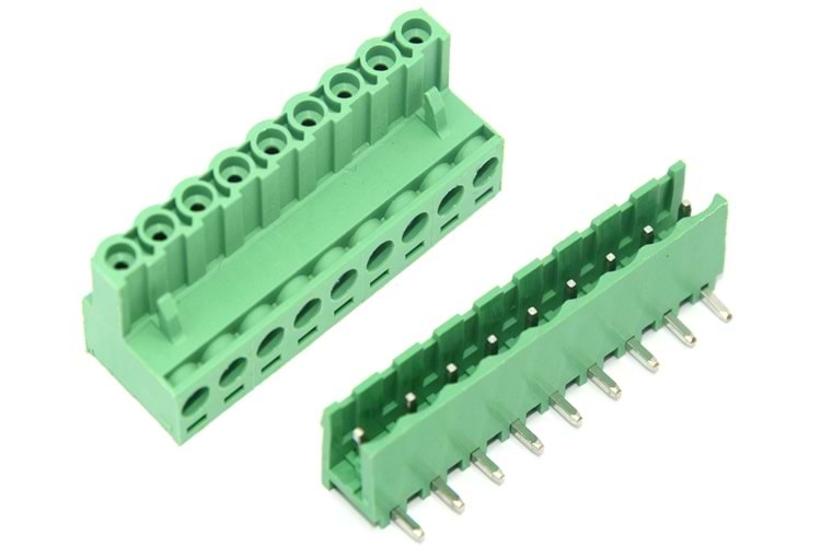 TERM 9P 90* 5.08mm MALE THT