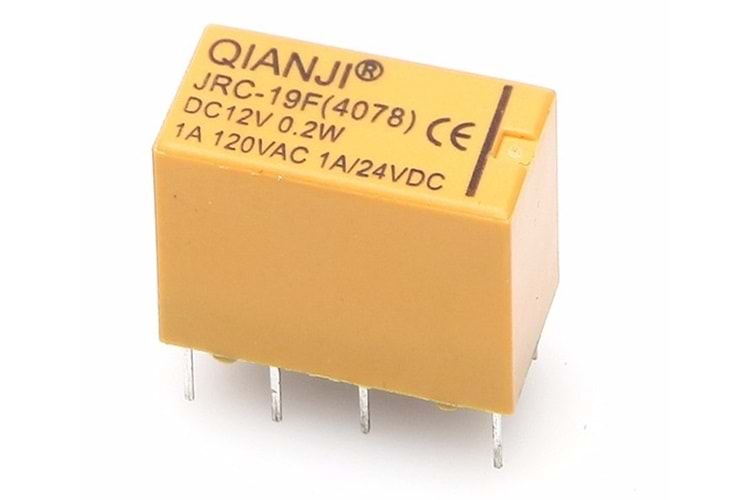 RELAY QIANJI JRC-19F 5V 0.2W THT