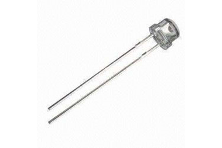 LED RED 5mm TRANSPARENT ROUND THT