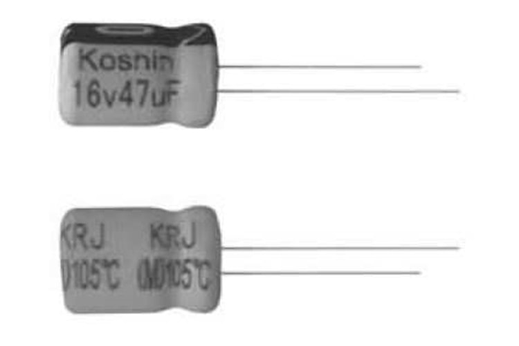 CAP EL 100uF 10V 105C 5x7 5MM THT