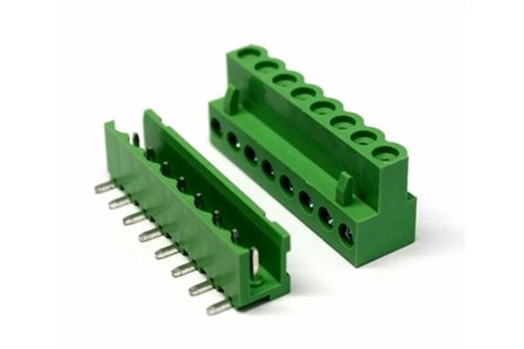 TERM 8P 5.08MM 90* OPEN MALE THT