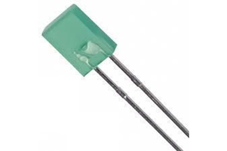 LED GREEN 2x4mm THT
