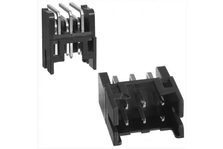 CONN 6P 2x3 2.00MM 90* THT