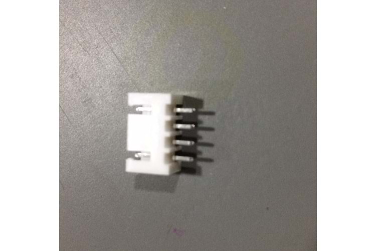CONN 4P 2.50MM 180* WHITE TIN MALE THT