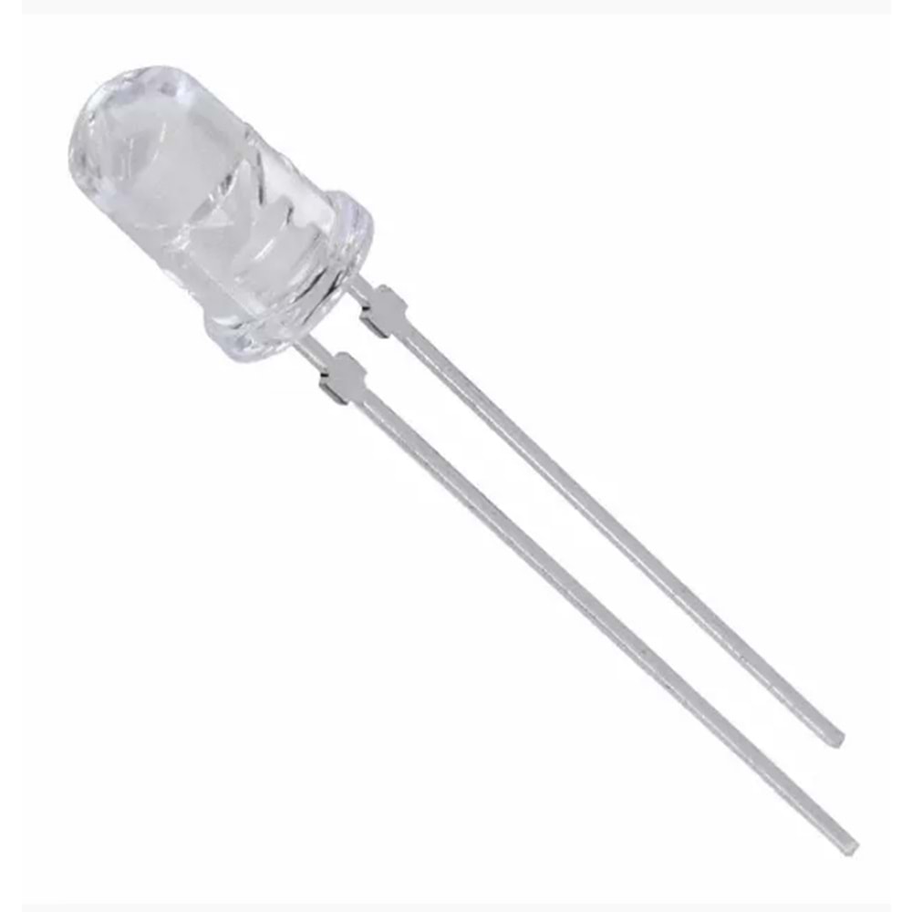 LED WHITE 3mm THT