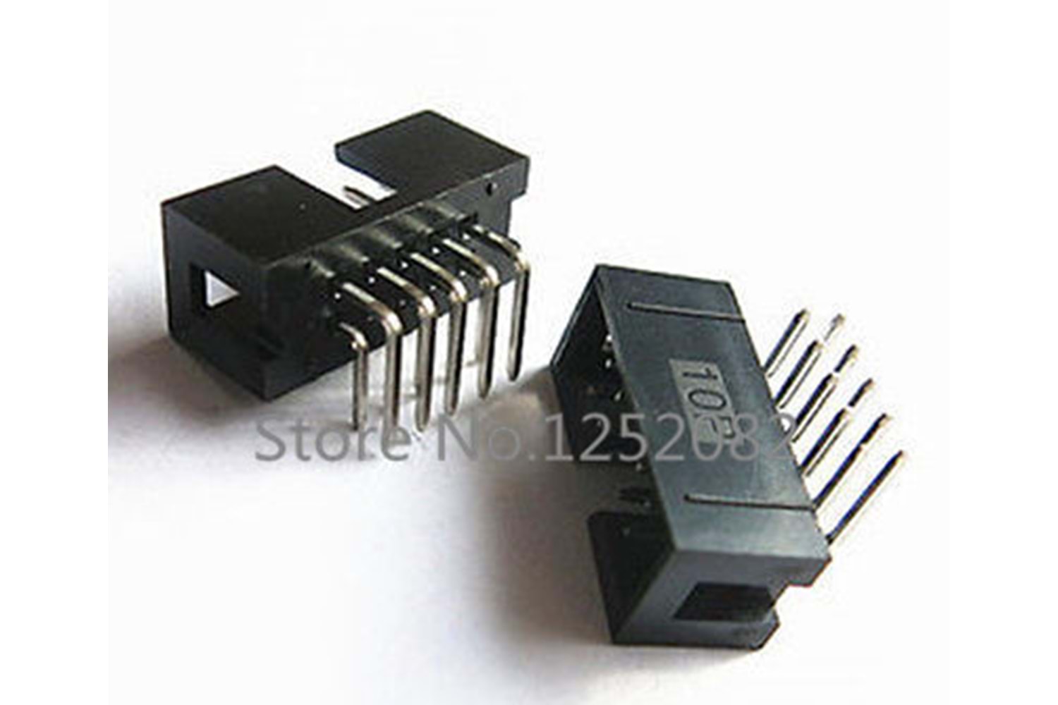 CONN 2x5 10P 90° MALE IDC THT