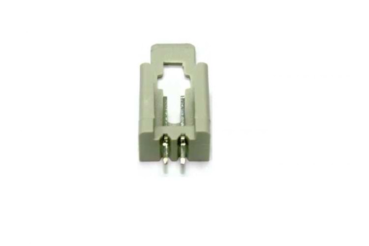 SOCKET TUNİK 2P 180° GREY TIN MALE THT