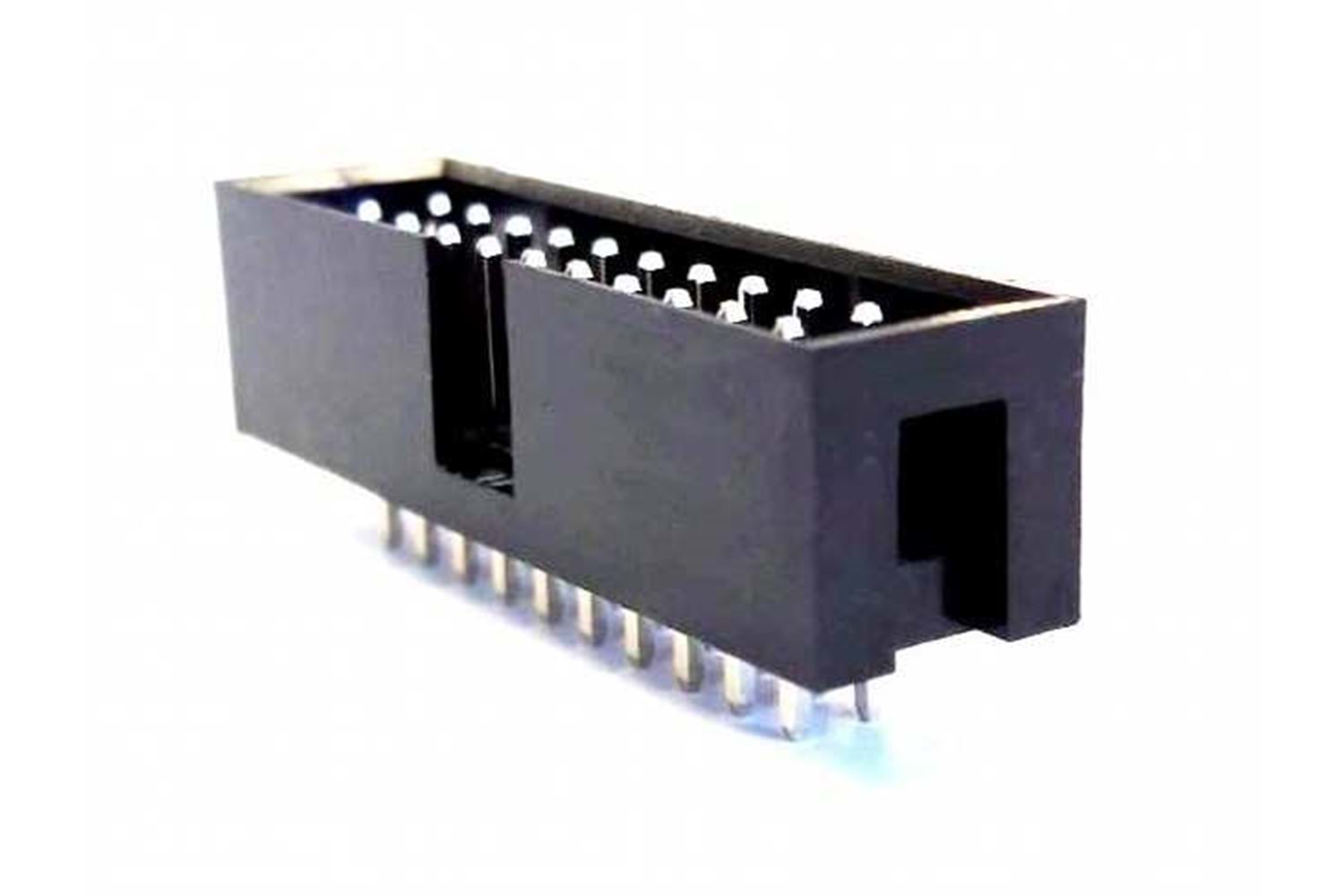 CONN 20PIN 2x10 2.54mm MALE BLACK IDC THT