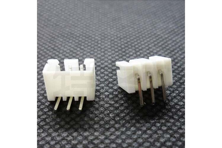 CONN 3P 2.50MM 90* WHITE TIN MALE THT