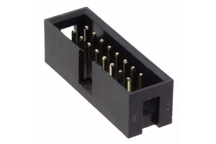 CONN 16P 2x8 2.54mm MALE THT