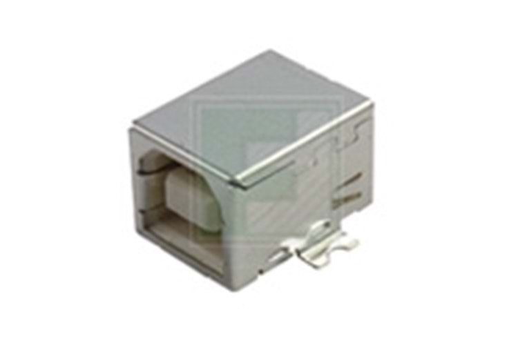 USB CONN B TYPE 4P FEMALE SMD