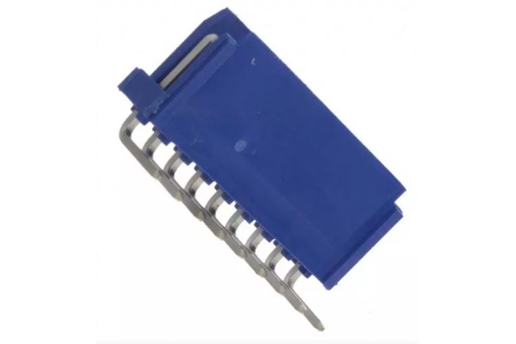 CONN 9PIN 2.54mm 90° MALE THT