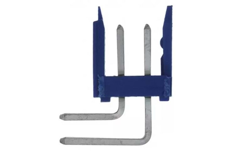 CONN HEADER 4PIN 2.54mm 90° THT