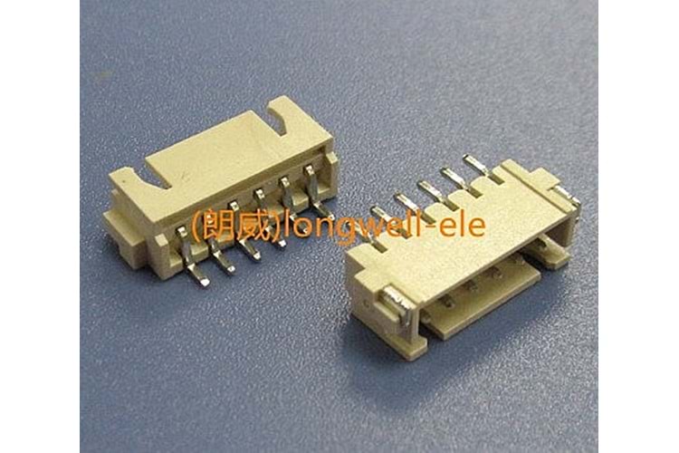 CONN 5P 2.5mm 90° MALE THT