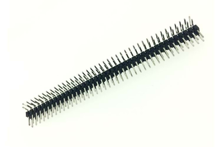 HEADER 2x40 80P 2.54MM 90* MALE THT
