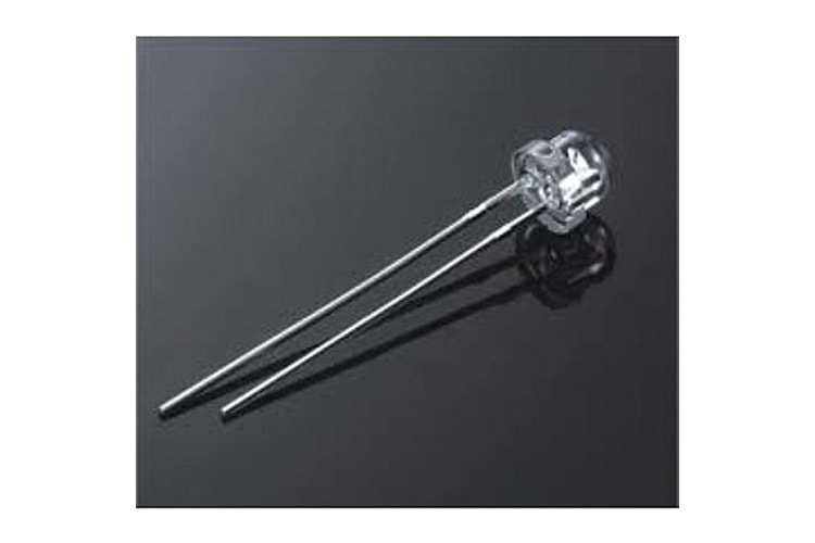 LED BLUE 5mm TRANSPARENT THT