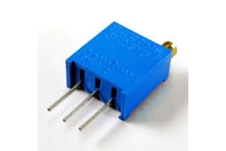 TRIM 100R 64W MULTITURN THT