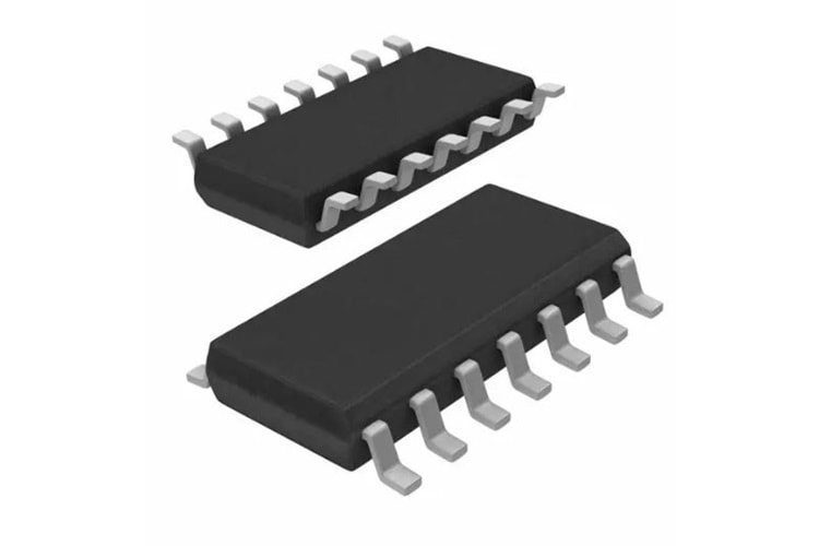 ENTEGRE CMOS QUAD 2-INPUT AND GATE SO14 SMD