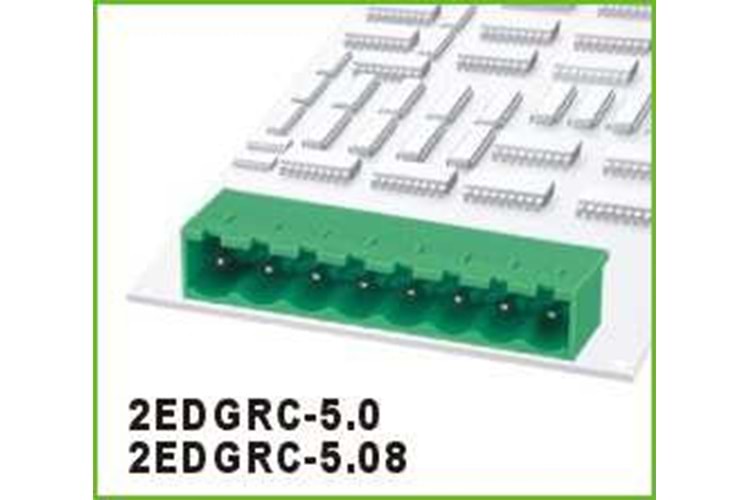 KLM CLOSED 6P 5.08mm 90° GREEN MALE THT