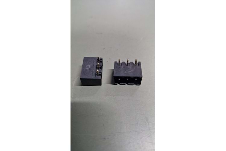 KLM CLOSED 3P 5.08mm 90° BLACK MALE THT