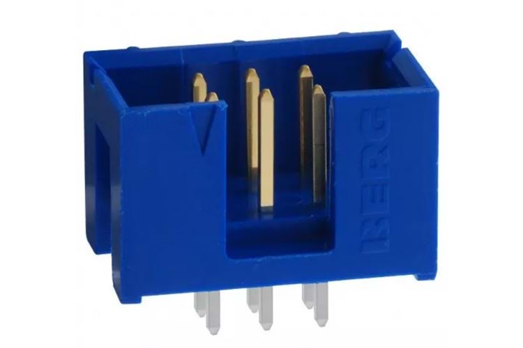 CONN 6P DUAL VERT PCB THT