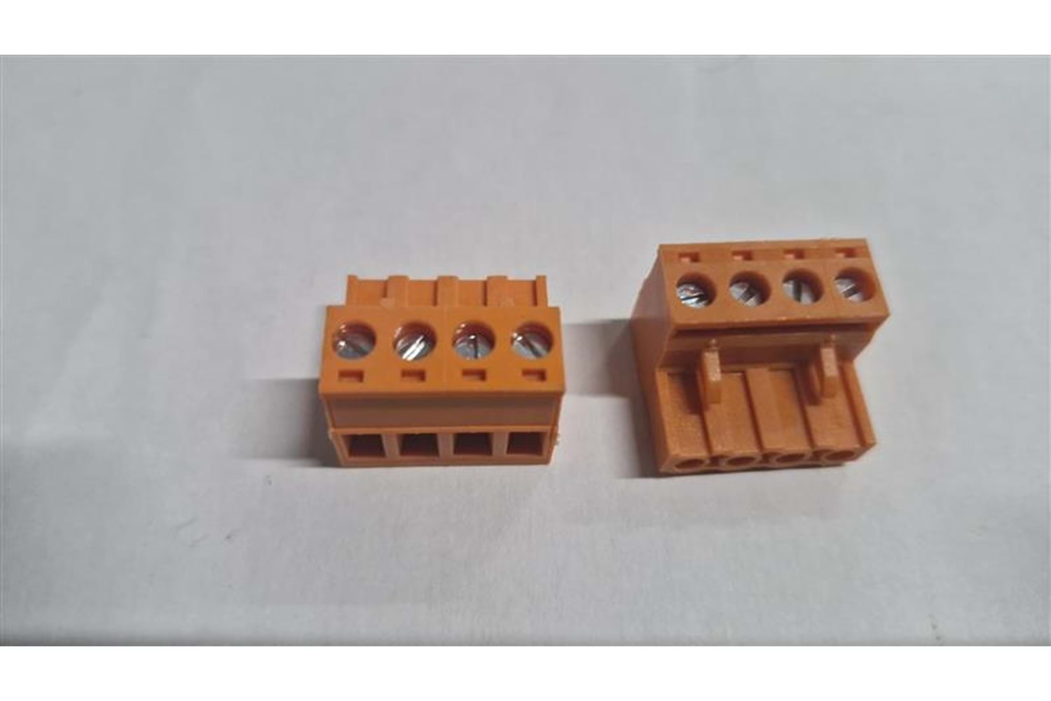 KLM 4P 5.08MM ORANGE FEMALE THT