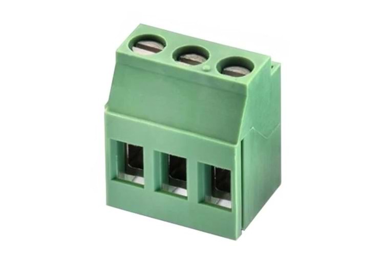 TERM 3P 5.08MM 1 BOY GREEN PCB TYPE YILDIZ VİDALI THT