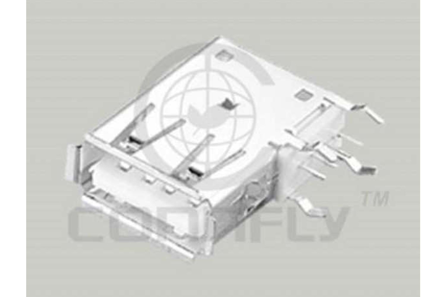 USB CONN A RIGHT ANGLE TYPE 90° THT