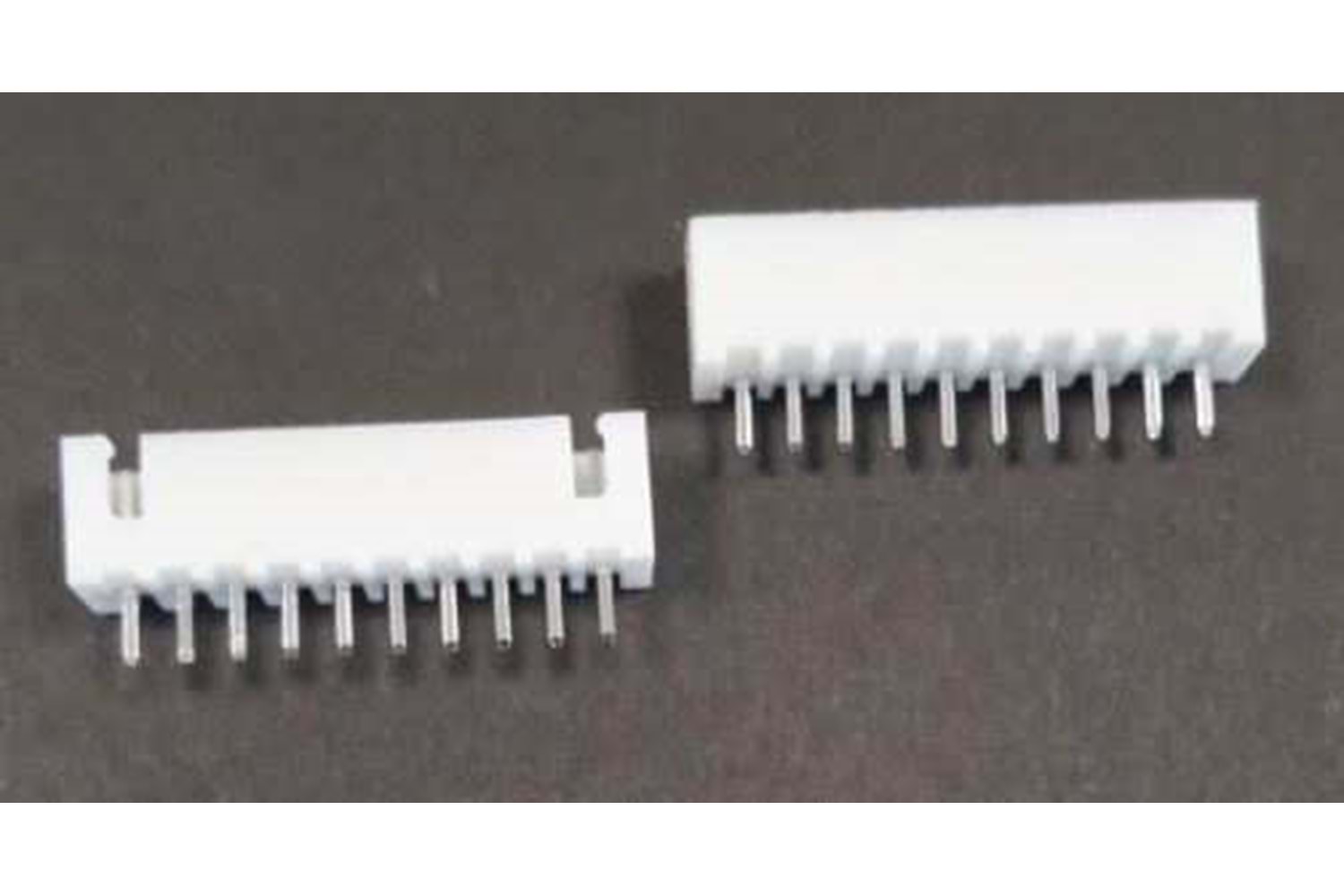 CONN 10P 2.50MM 180* WHITE TIN MALE THT