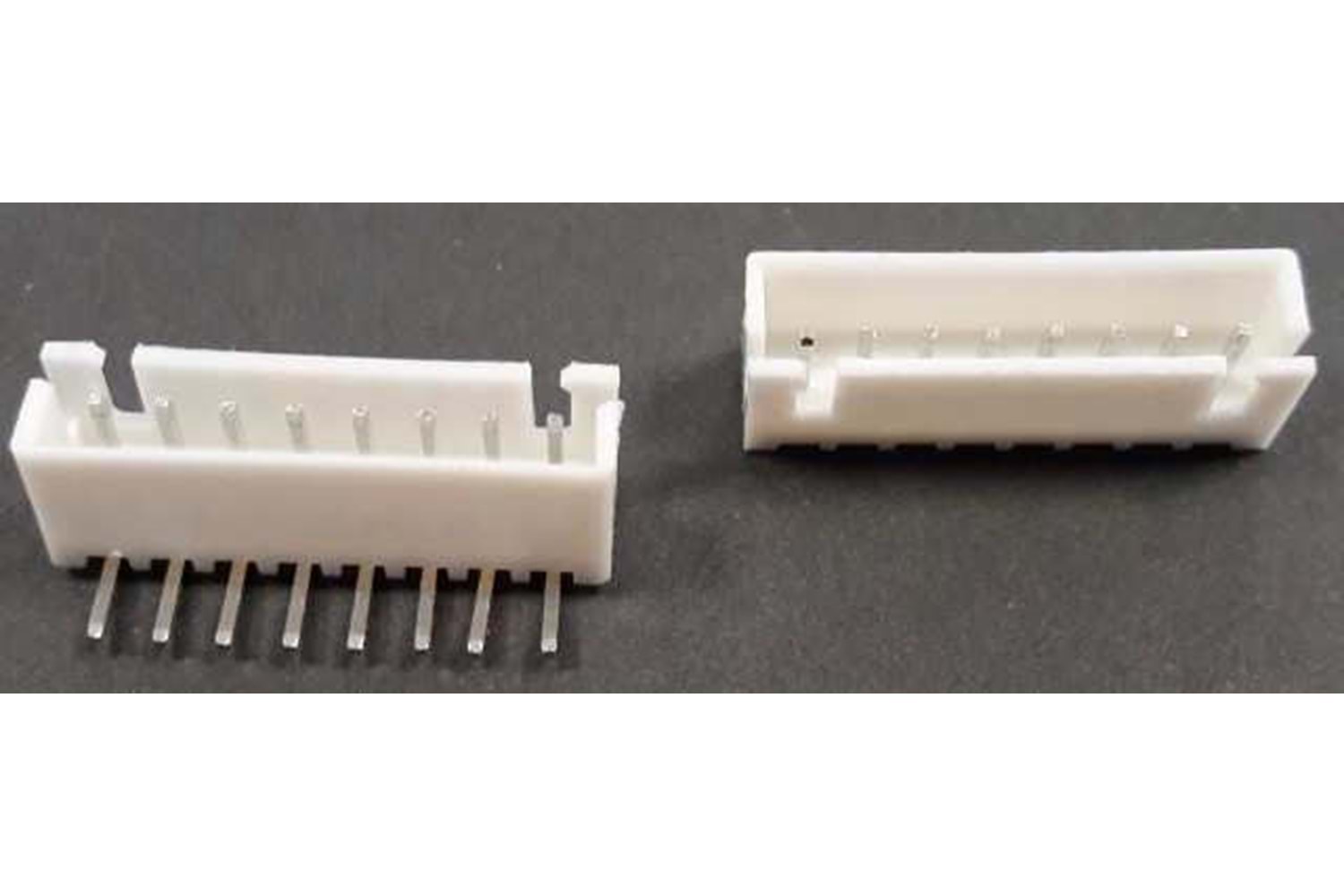 CONN 8P 2.50MM 90* WHITE TIN MALE THT