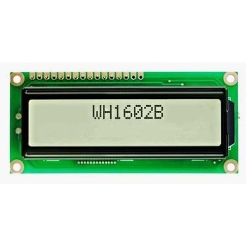 LCD GRAY16*2 WITHOUT BACKLIGHT THT