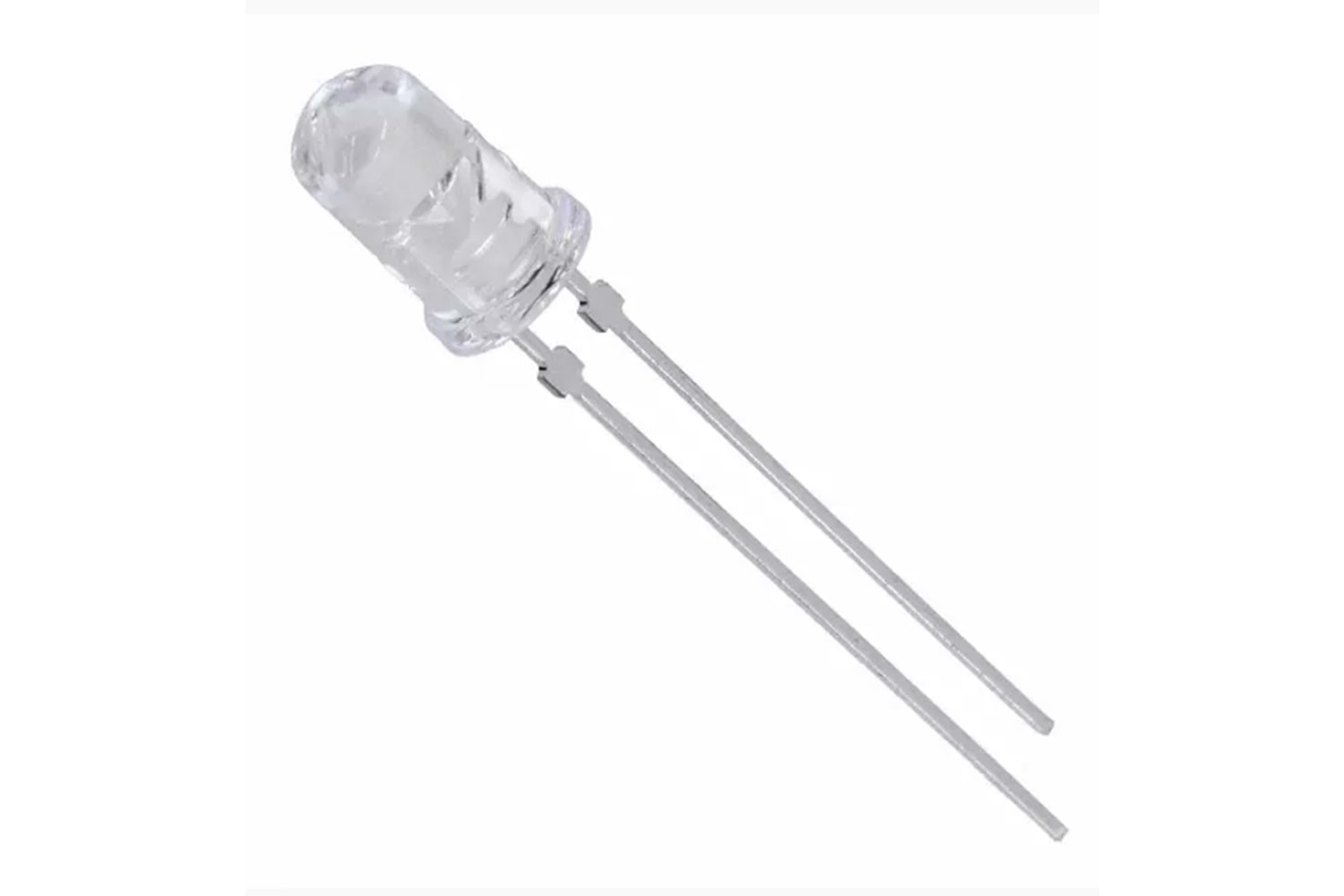 LED RED CLEAR 5mm ROUND TYPE THT