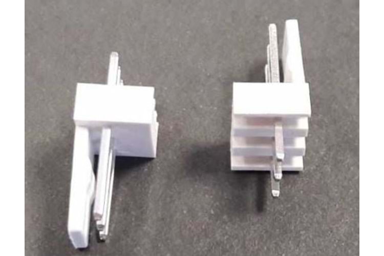 CONN 3P 2.54MM 180* WHITE TIN MALE THT
