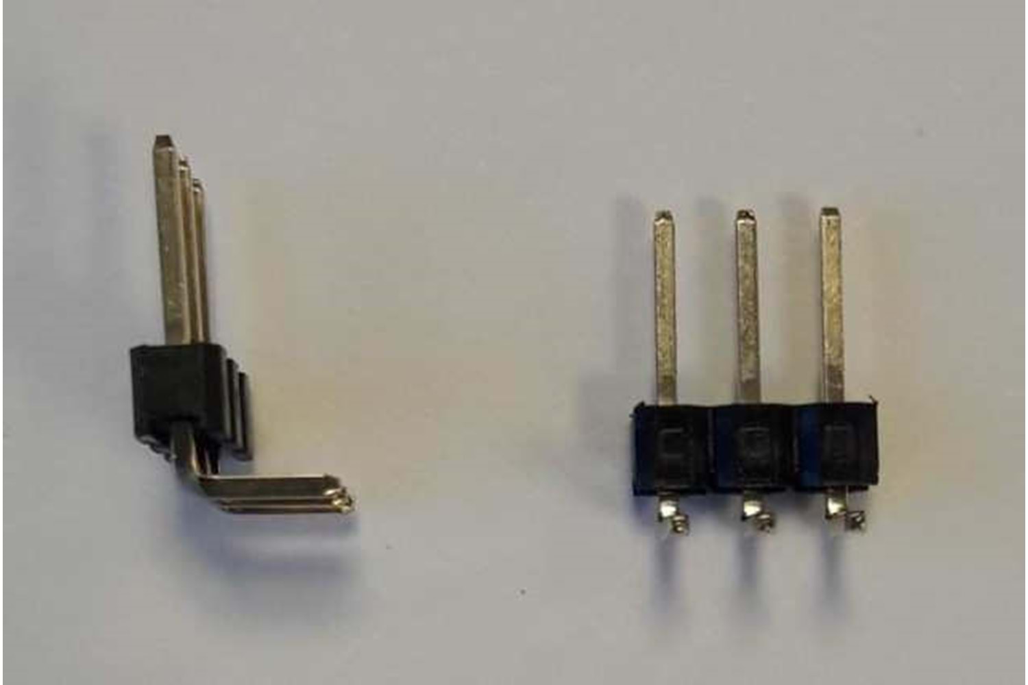 HEADER 1x8 2.54MM 90* TIN MALE THT