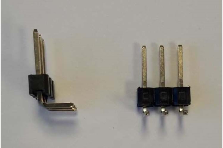 HEADER 1x8 2.54MM 90* TIN MALE THT