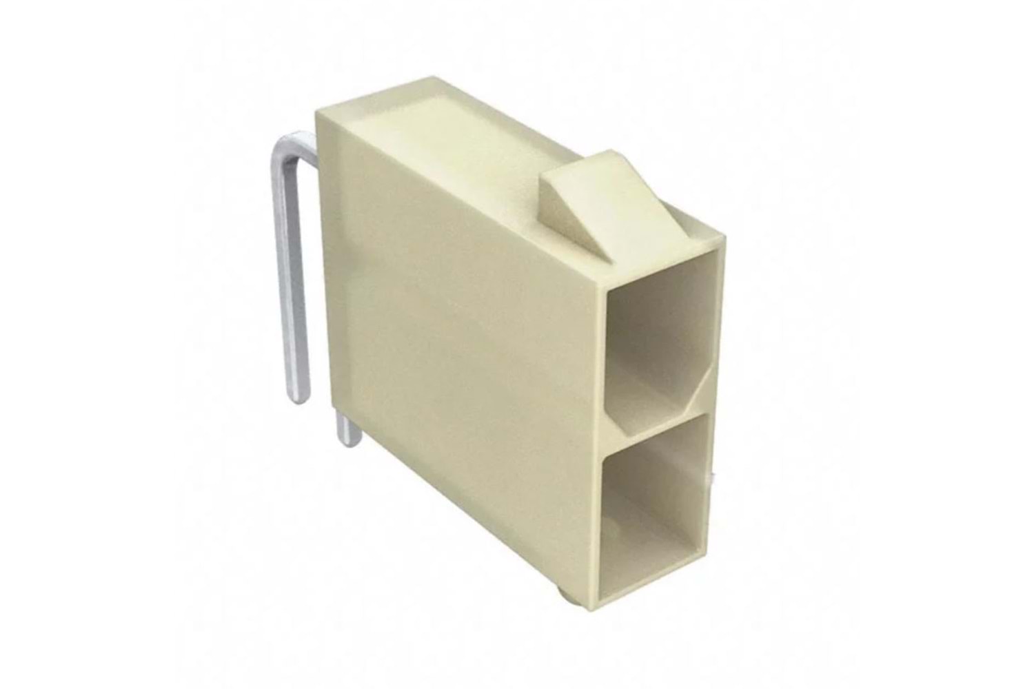 CONN HEADER 2POS 4.2MM R/A TIN THT