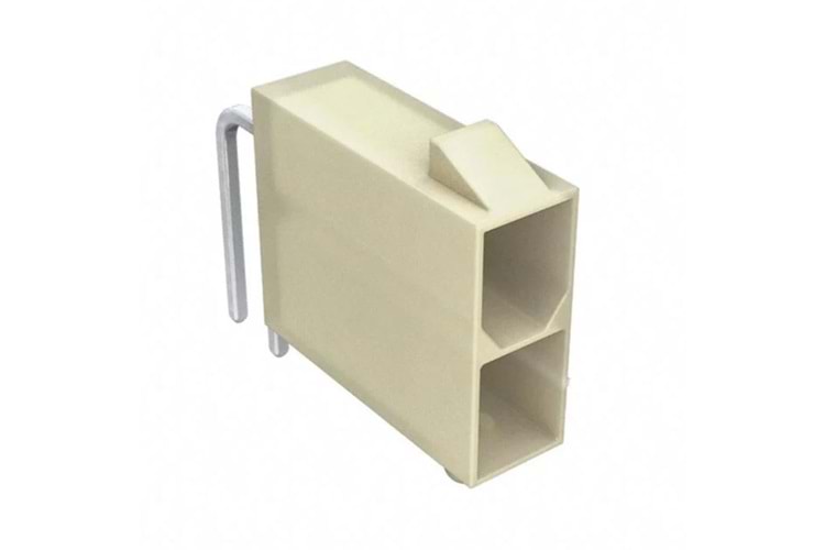 CONN HEADER 2POS 4.2MM R/A TIN THT